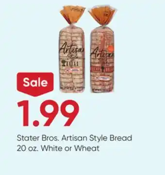 Stater Bros Stater bros. artisan style bread offer