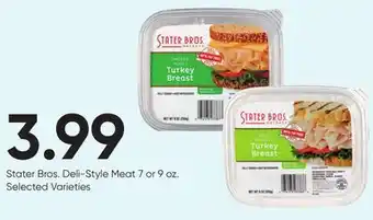 Stater Bros Stater bros. deli-style meat offer