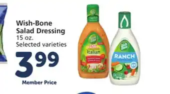 Albertsons Wish-bone salad dressing offer