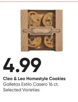 Stater Bros Cleo & leo homestyle cookies offer