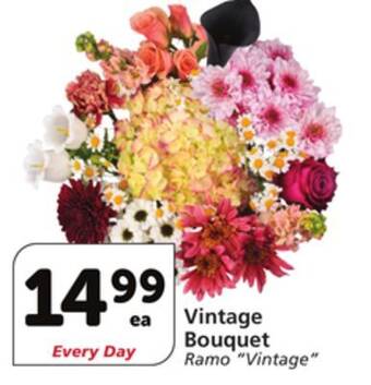Albertsons Vintage bouquet offer