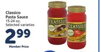Albertsons Classico pasta sauce offer