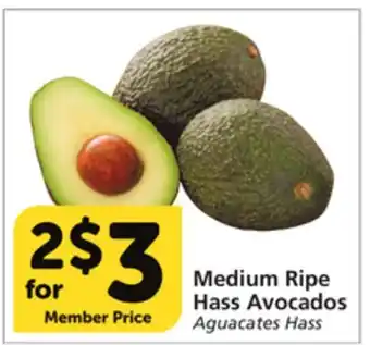 Vons Medium ripe hass avocados offer