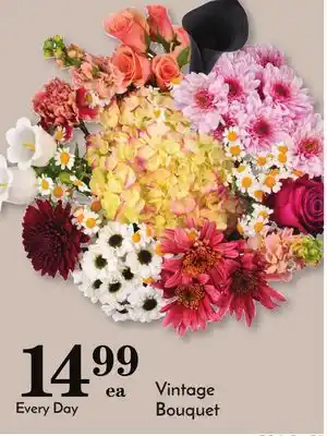 Pavilions Vintage bouquet offer