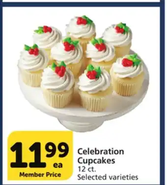 Vons Celebration cupcakes offer
