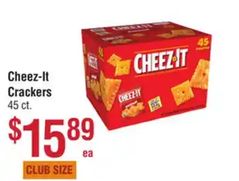 Smart & Final Cheez-it crackers offer