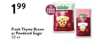 Fresh Thyme Fresh thyme organic vanilla extract offer