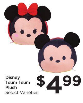 Food 4 Less Disney tsum tsum plush offer