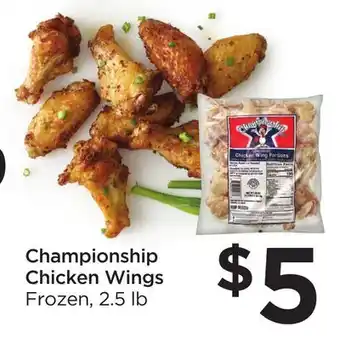 Food 4 Less Championship chicken wings offer