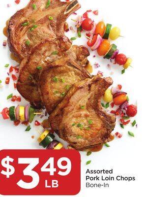 Food 4 Less Assorted pork loin chops offer