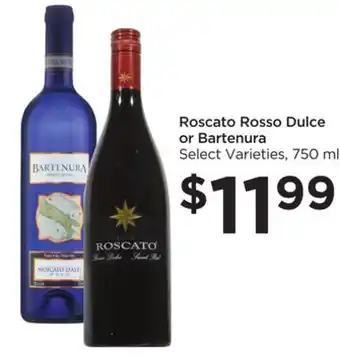 Food 4 Less Roscato rosso dulce or bartenura offer
