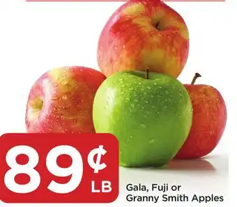 Food 4 Less Gala, fuji or granny smith apples offer