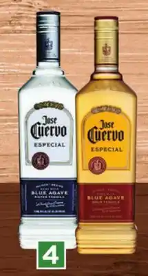 Food 4 Less Jose cuervo especial tequila offer