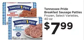 Food 4 Less Tennessee pride breakfast sausage patties offer