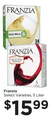 Food 4 Less Franzia offer