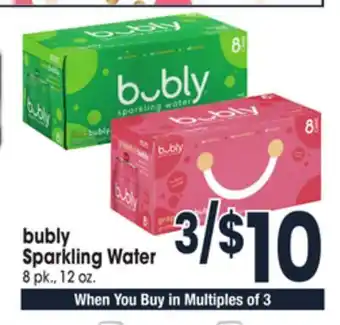 Jewel-Osco Bubly sparkling water offer