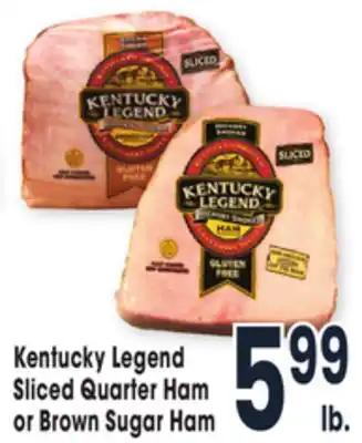 Jewel-Osco Kentucky legend sliced quarter ham offer