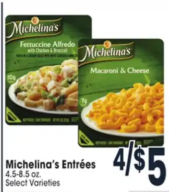 Jewel-Osco Michelina's entrées offer