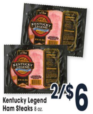 Jewel-Osco Kentucky legend ham steaks offer