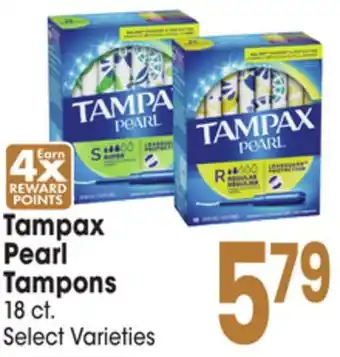 Jewel-Osco Tampax pearl tampons offer