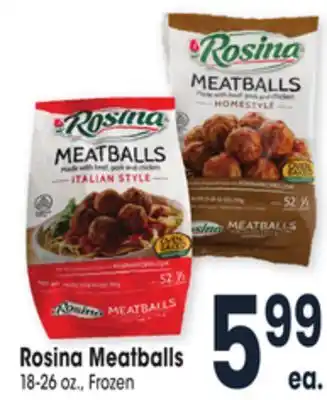 Jewel-Osco Rosina meatballs offer