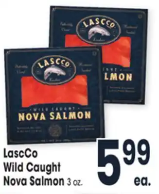 Jewel-Osco Lascco wild caught nova salmon offer