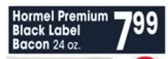Jewel-Osco Hormel premium black label bacon offer