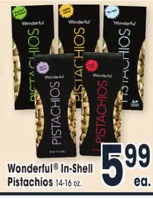 Jewel-Osco Wonderful in-shell pistachios offer