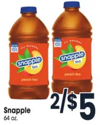 Jewel-Osco Snapple offer
