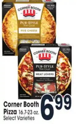 Jewel-Osco Corner booth pizza offer