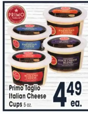 Jewel-Osco Primo taglio italian cheese offer