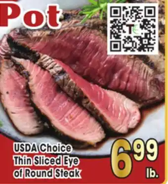 Jewel-Osco Usda choice thin sliced eye of round steak offer