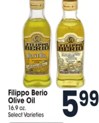 Jewel-Osco Filippo berio olive oil offer