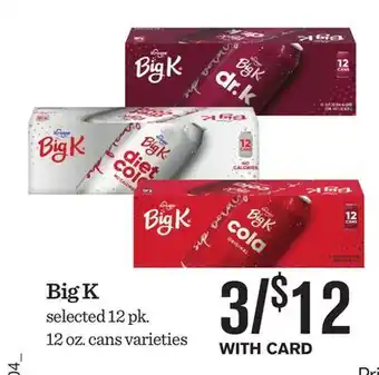 Mariano's Big k offer
