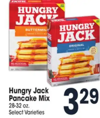 Jewel-Osco Hungry jack pancake mix offer