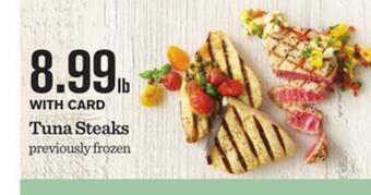 Mariano's Tuna steaks offer