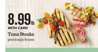 Mariano's Tuna steaks offer