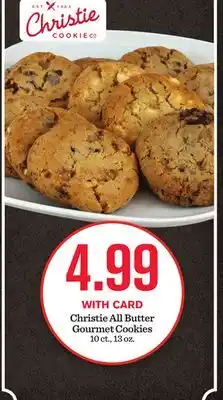 Mariano's Christie all butter gourmet cookies offer