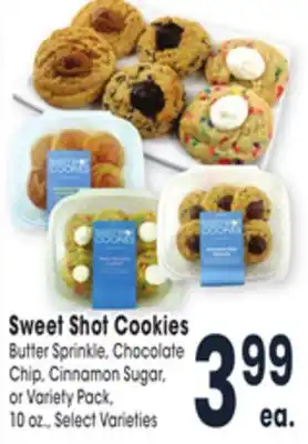 Jewel-Osco Sweet shot cookies offer