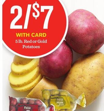 Mariano's Red or gold potatoes offer