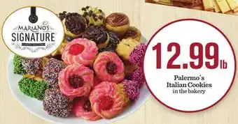 Mariano's Palermo´s italian cookies offer