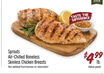 Sprouts Farmers Market Sprouts air-chilled boneless skinless chicken breasts offer