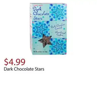 Trader Joe's Dark chocolate stars offer