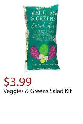 Trader Joe's Veggies & greens salad kit offer