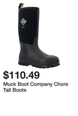 Tractor Supply Company Muck boot company chore tall boots offer