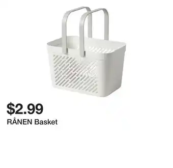 Ikea Rånen basket offer