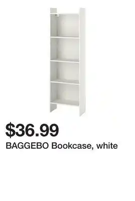 Ikea Baggebo bookcase, white offer
