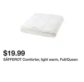 Ikea Säfferot comforter, light warm, full/queen offer