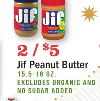Heinen's Jif peanut butter offer