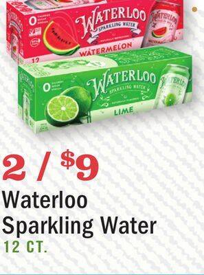 Heinen's Waterloo sparkling water offer